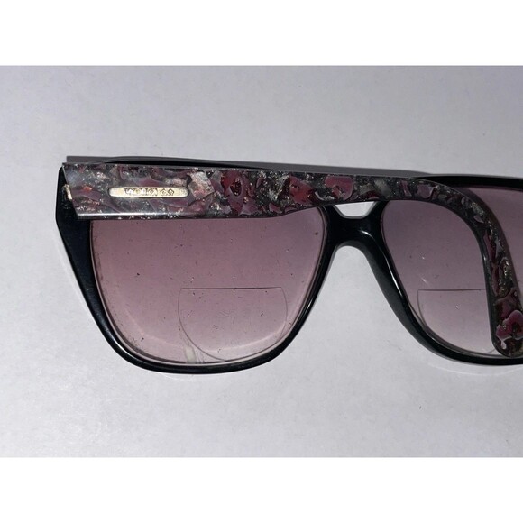 Luxottica Florallav 1412 Eyeglasses – Floral Lavender Crystal Italy Rare Frames - Picture 2 of 9